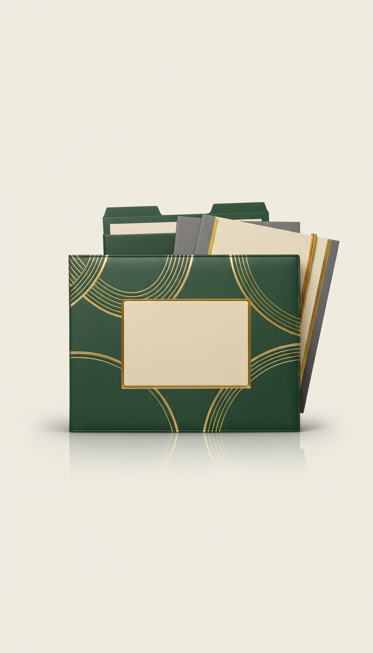 Consultancy Portfolio Ivory with Gold