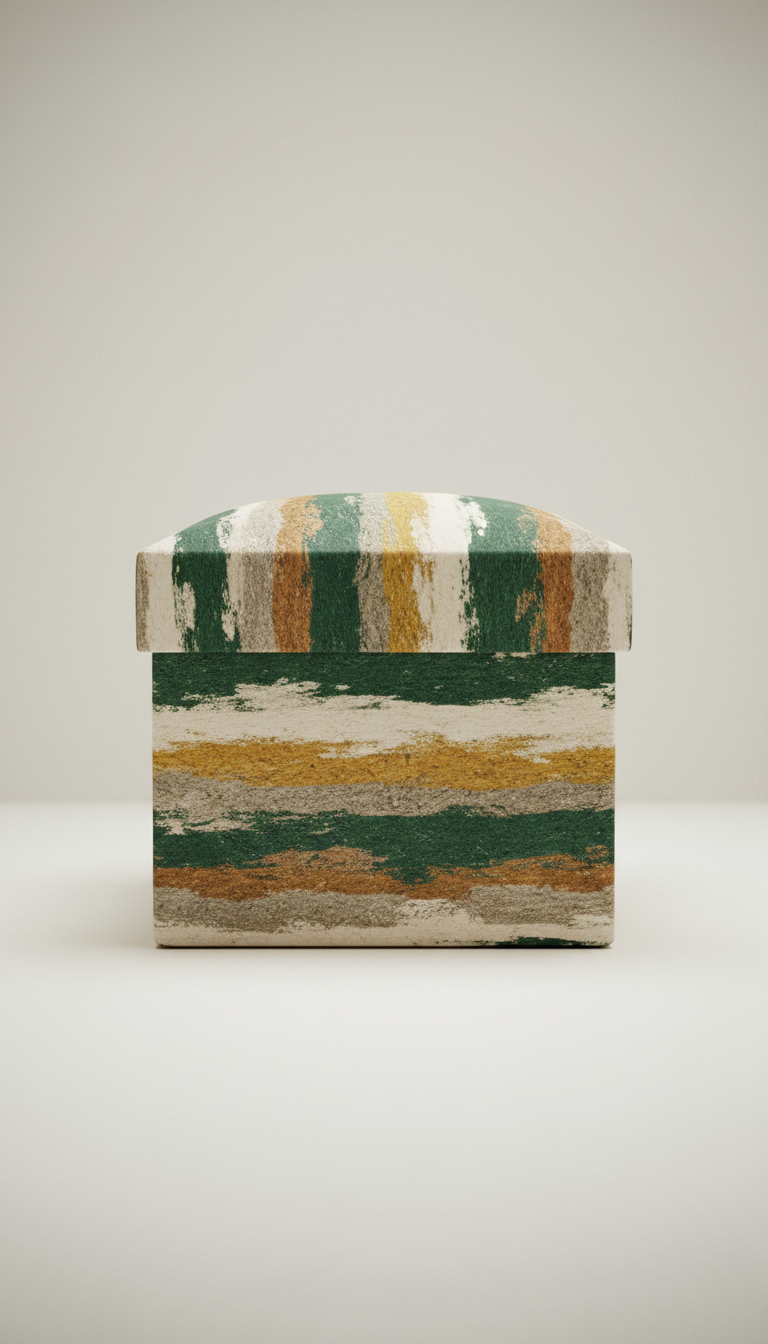 Estate-Inspired Packaging Box With Velvet Insert