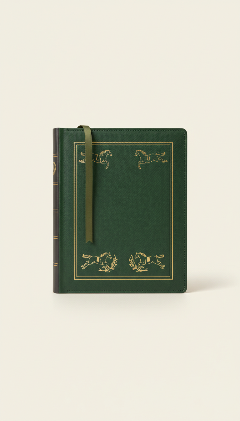 Leather-Bound Horse Match Dossier